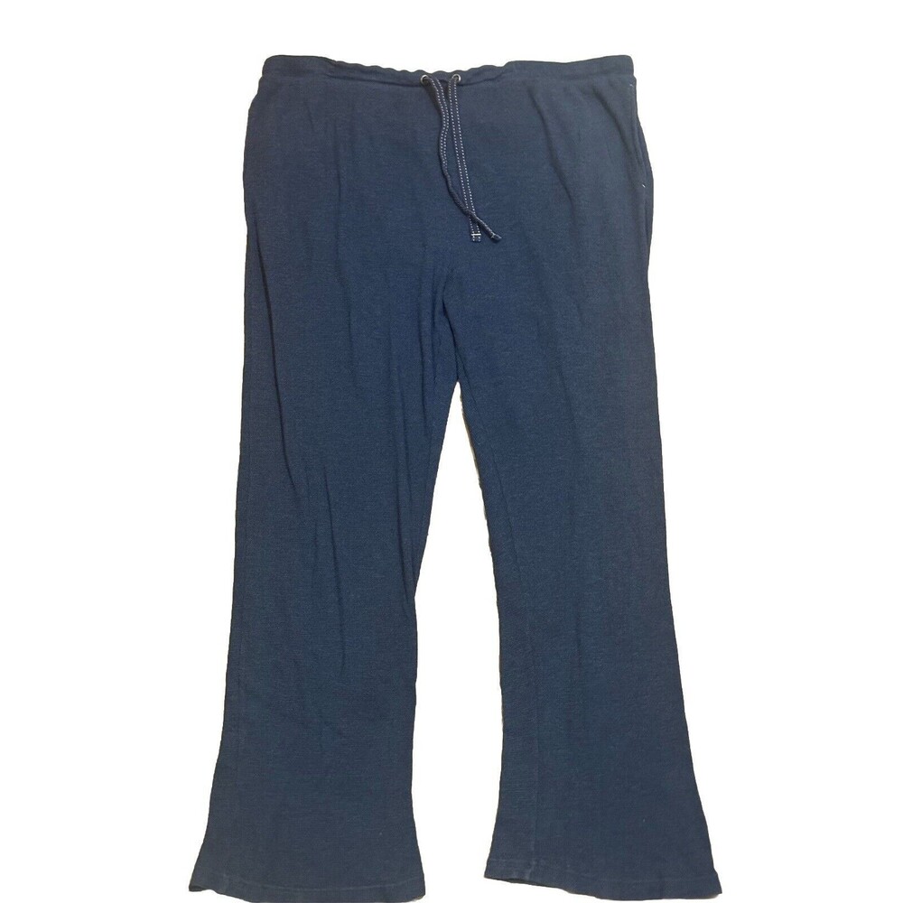 Tommy Bahama  Sweatpants‎ w Pockets  Blue Waffle Lounge Pajama XXL